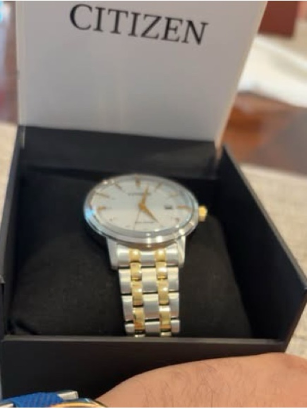 Citizen Two-Tone Silver and Gold Men’s Dress Watch